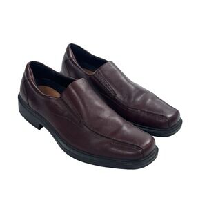 ECCO‎ Mens 12 Leather Slip On Loafers Brown Sz 46 EU Classic Business